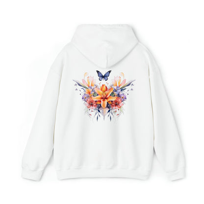 Flower and Butterfly Hoodie