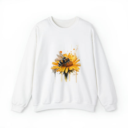 Sunflower and a Bee Sweatshirt