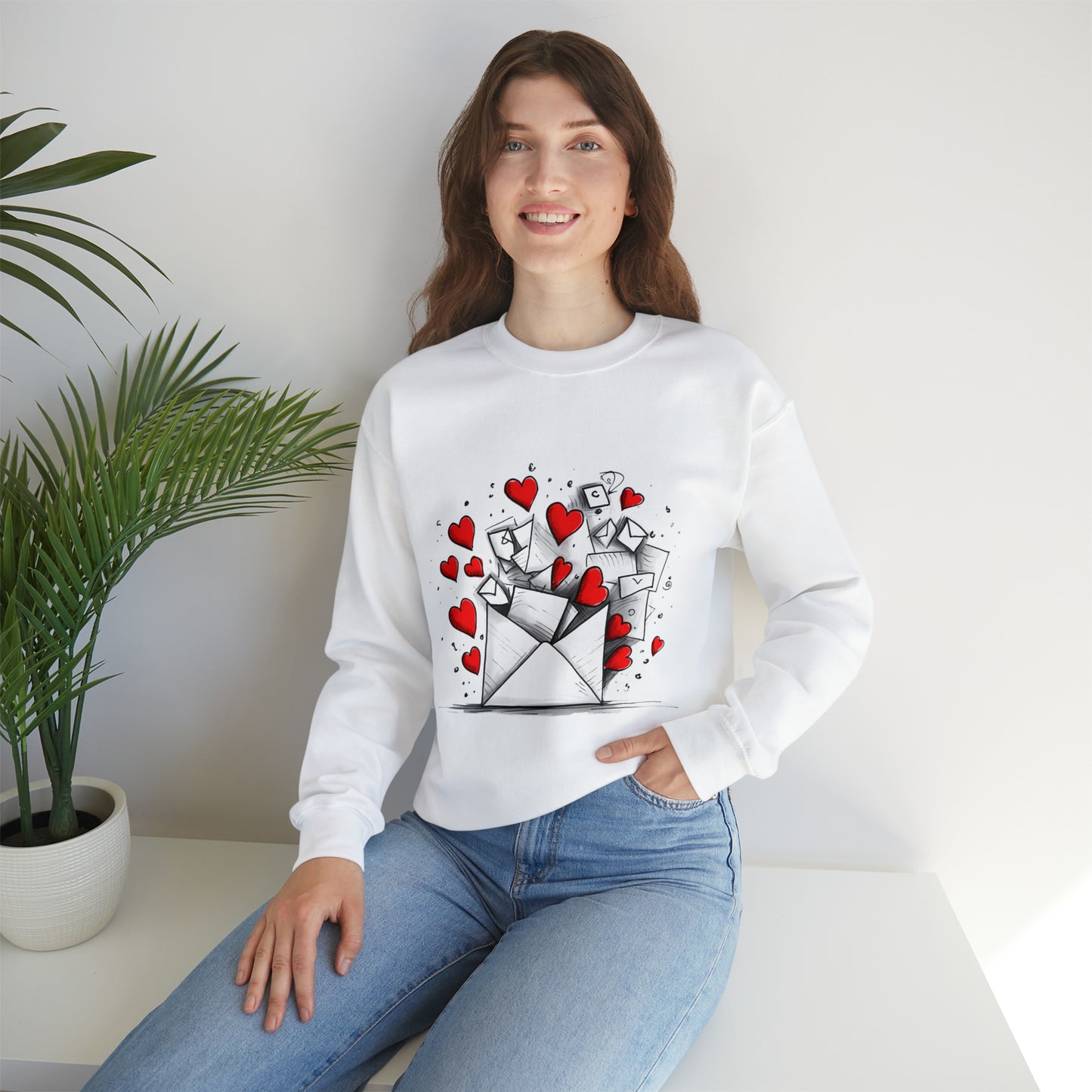 Heart & Love Letters Sweatshirt